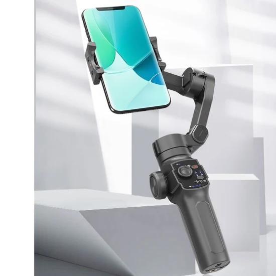 Alta calidad Ai Face Tracking 3 ejes Smartphone Selfie Stick Gimbal L9 para Vlog Youtube viajes tiro moda para iPhone Huawei