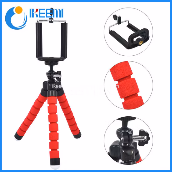 Soporte para cámara de teléfono Mini portátil Lazy Shooting pulpo Selfie soporte para teléfono