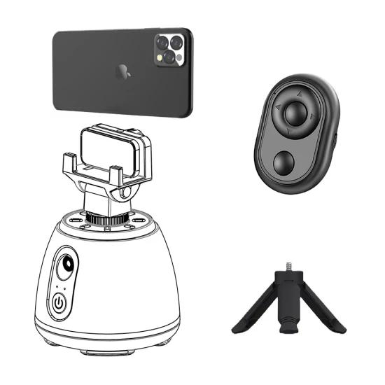 Tenedor de seguimiento auto audio profesional del teléfono de la cámara 360 HD de WiFi elegante video profesional
