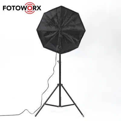 Paraguas portátil Reflector octágono de 33,5 pulgadas/85cm para estudio de fotografía Speedlite linterna Softbox